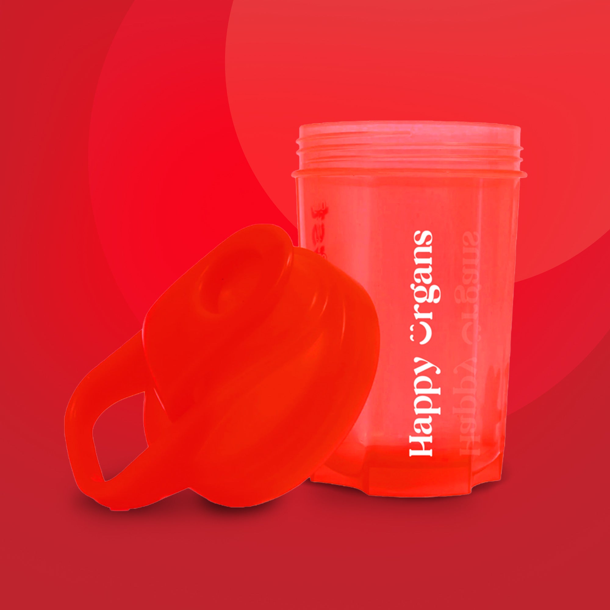 Neon Red Shaker (400 ML)