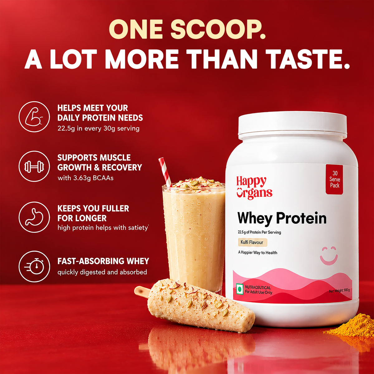 Whey Protein Concentrate | Kulfi Flavour