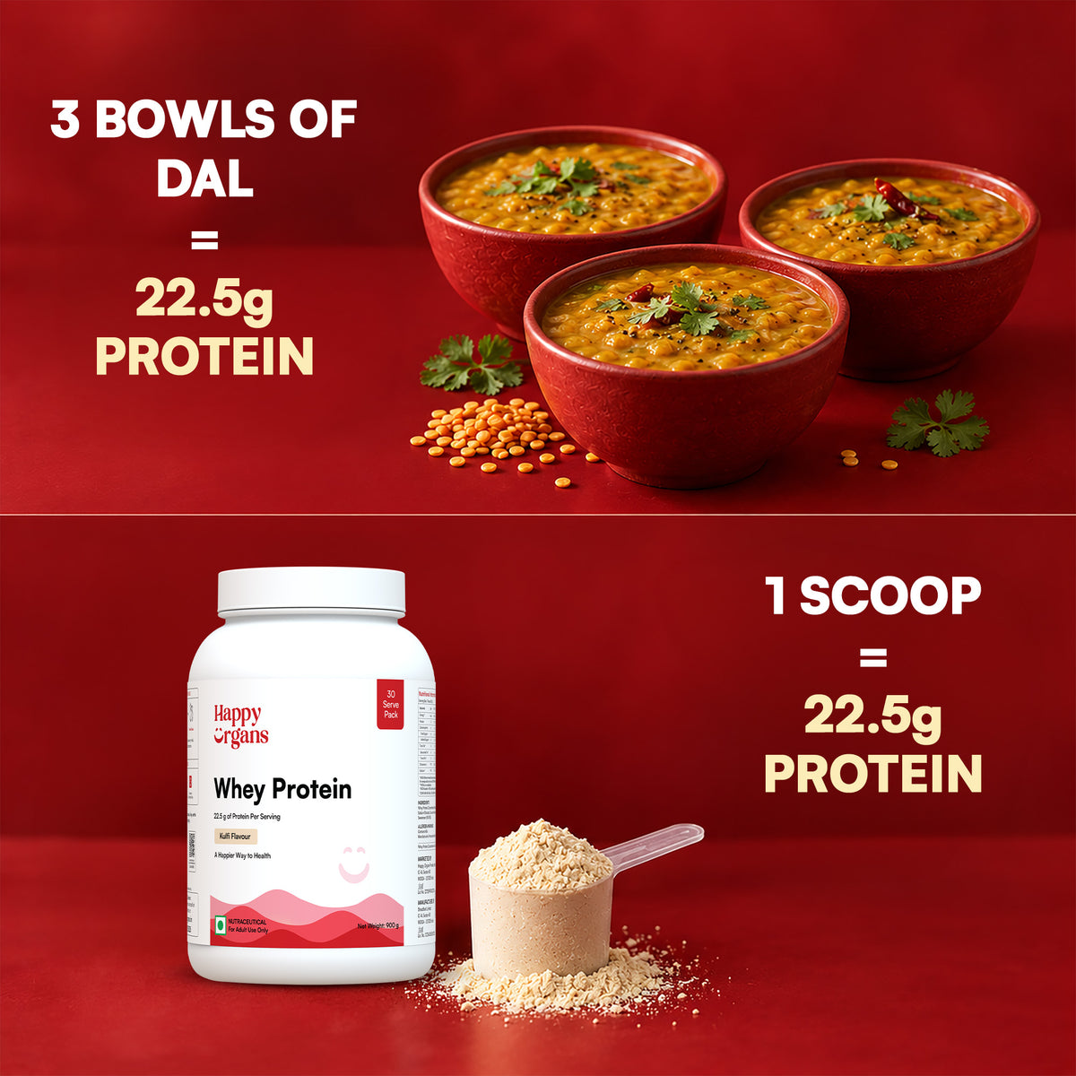 Whey Protein Concentrate | Kulfi Flavour