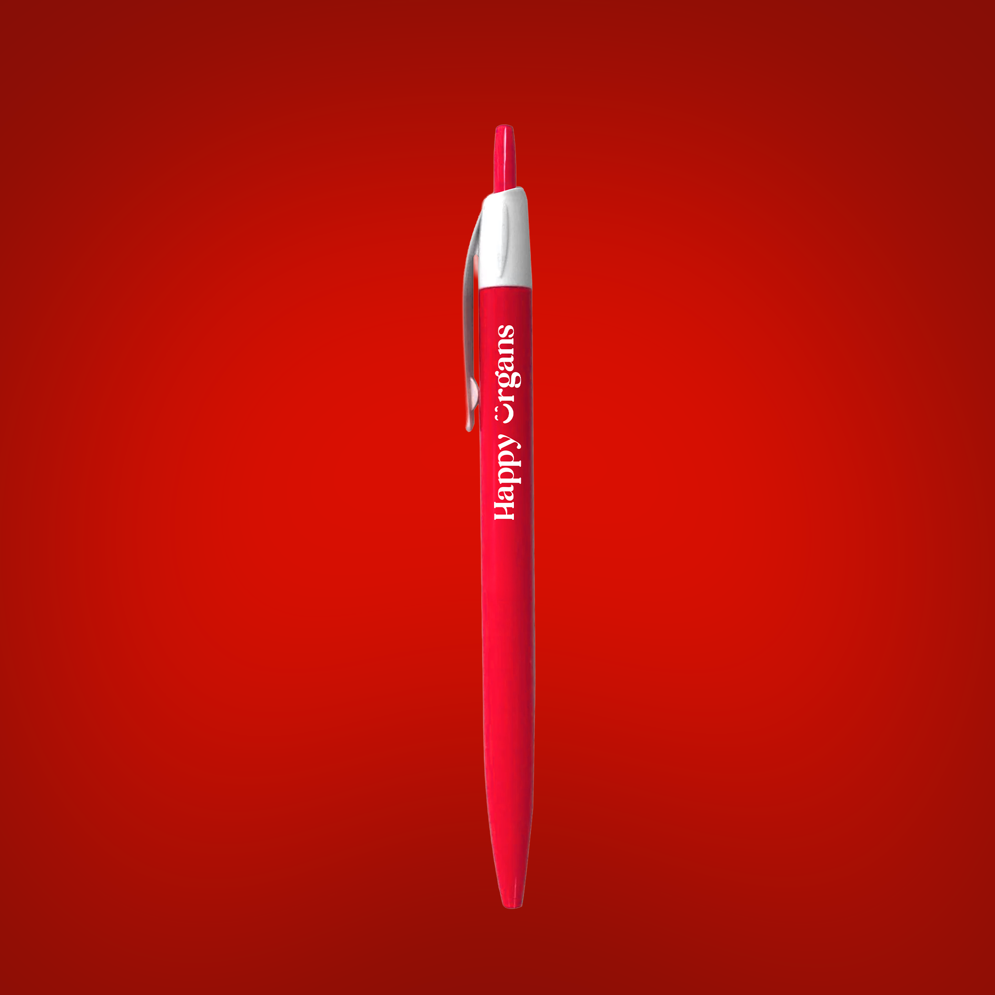 Happy Organs Smooth Writing Blue Ball Pen