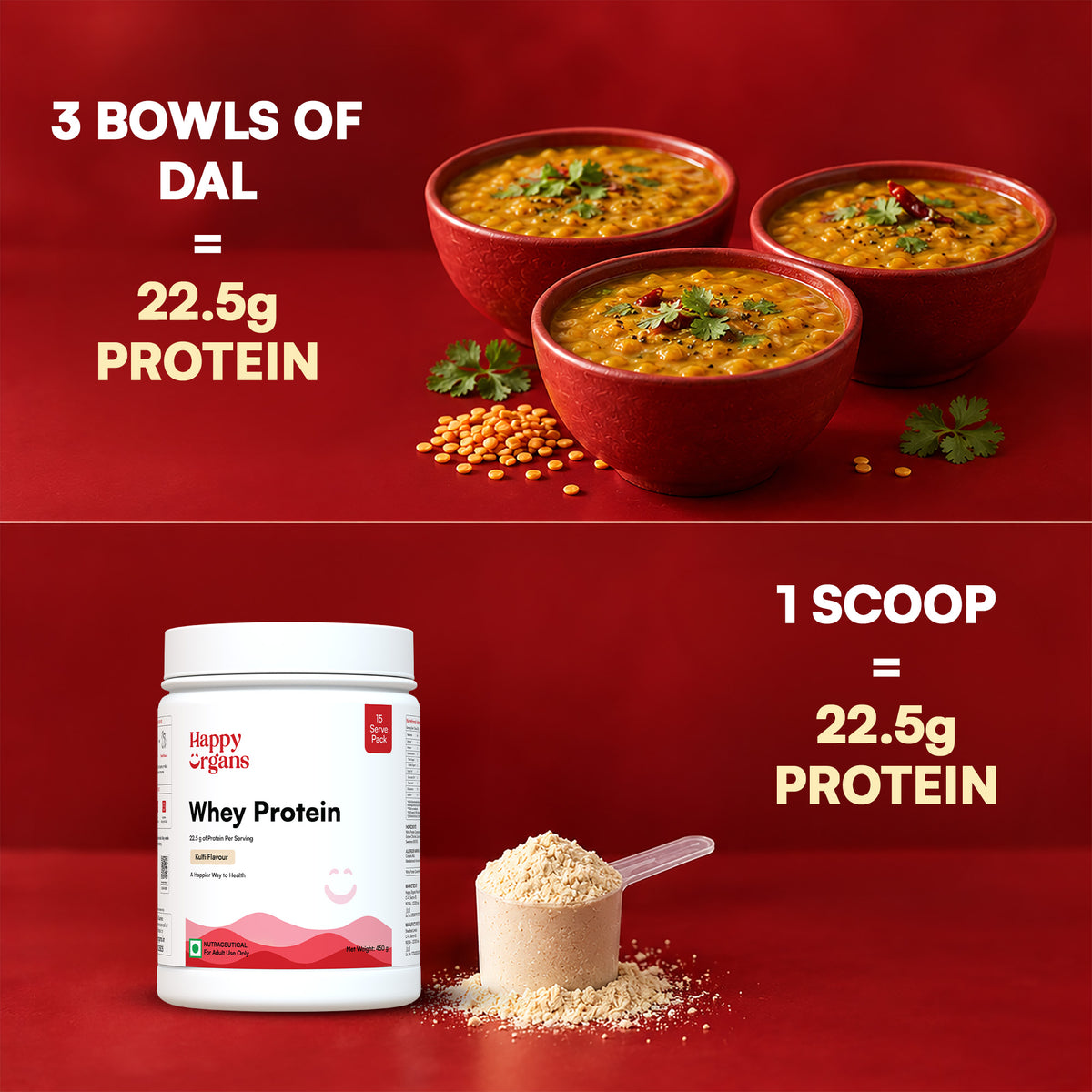 Whey Protein Concentrate | Kulfi Flavour