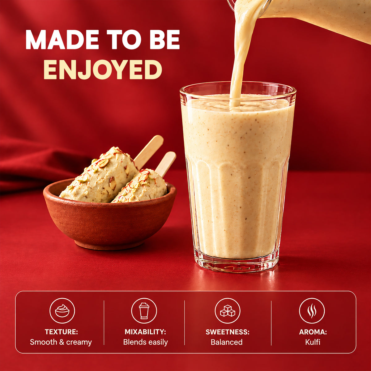 Whey Protein Concentrate | Kulfi Flavour
