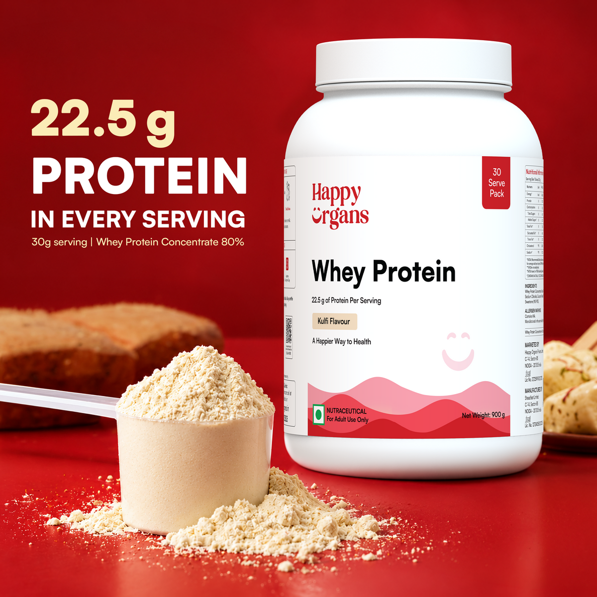 Whey Protein Concentrate | Kulfi Flavour