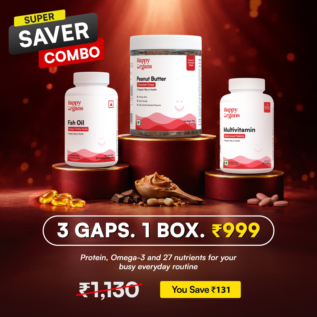 The ₹999 Essentials Combo + Free Smile Kit