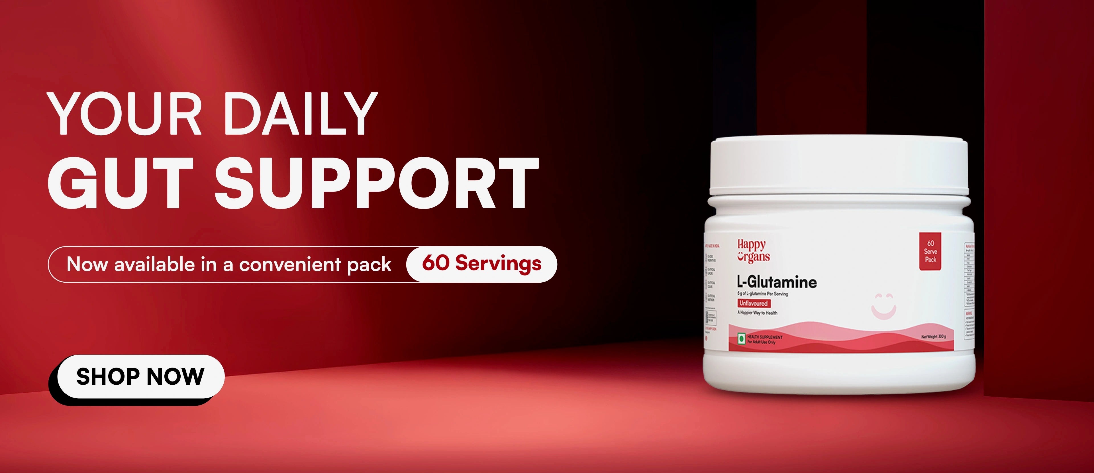 Your daily gut support - Banner 