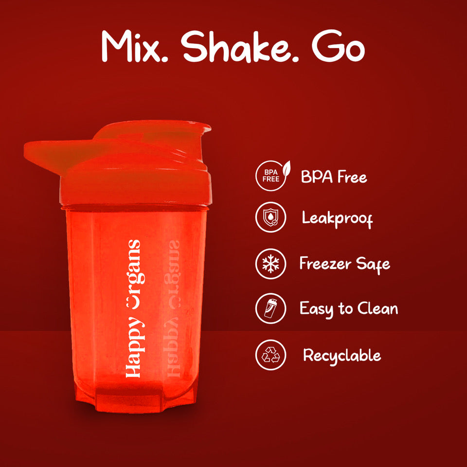 Neon Red Shaker (400 ML)