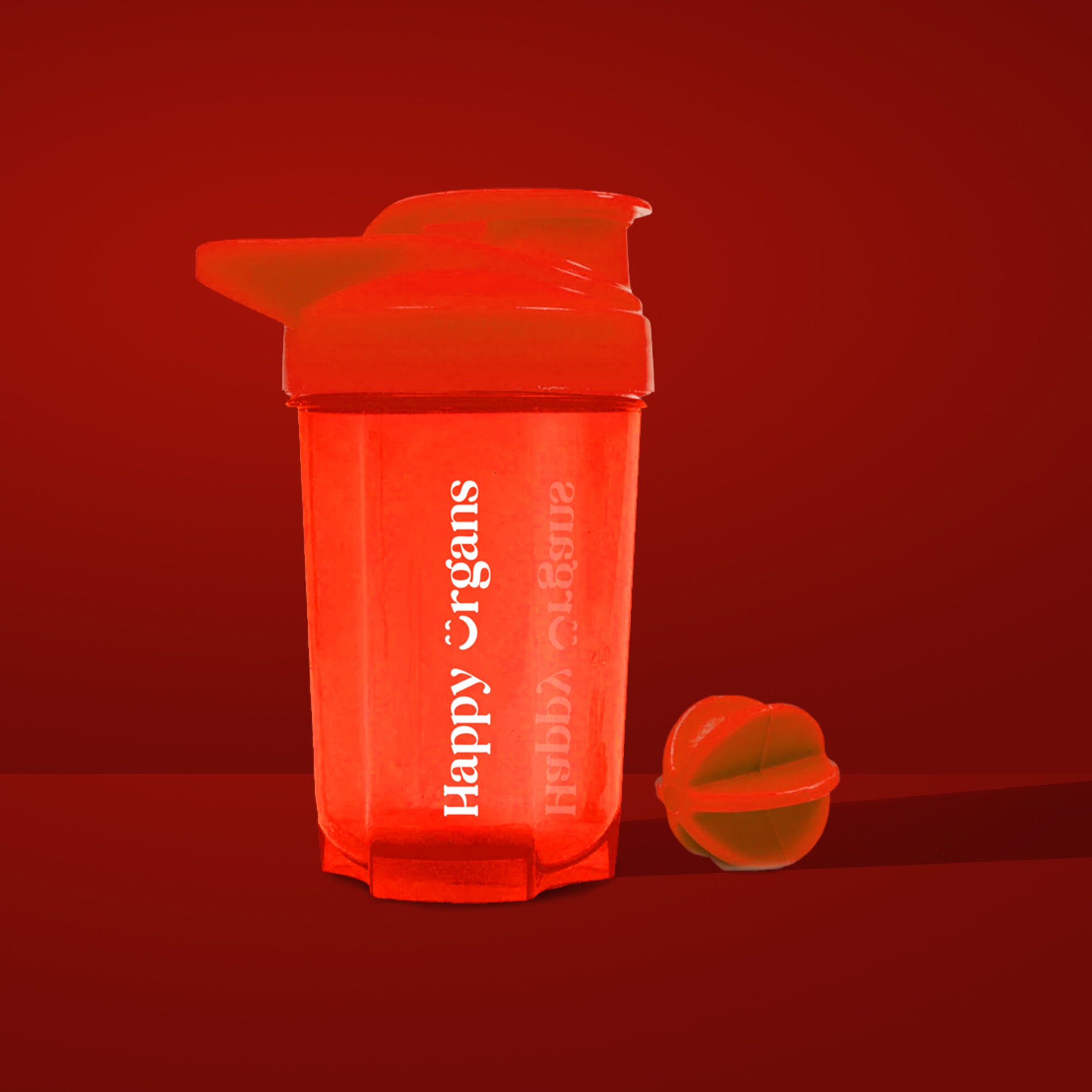 Neon Red Shaker (400 ML)