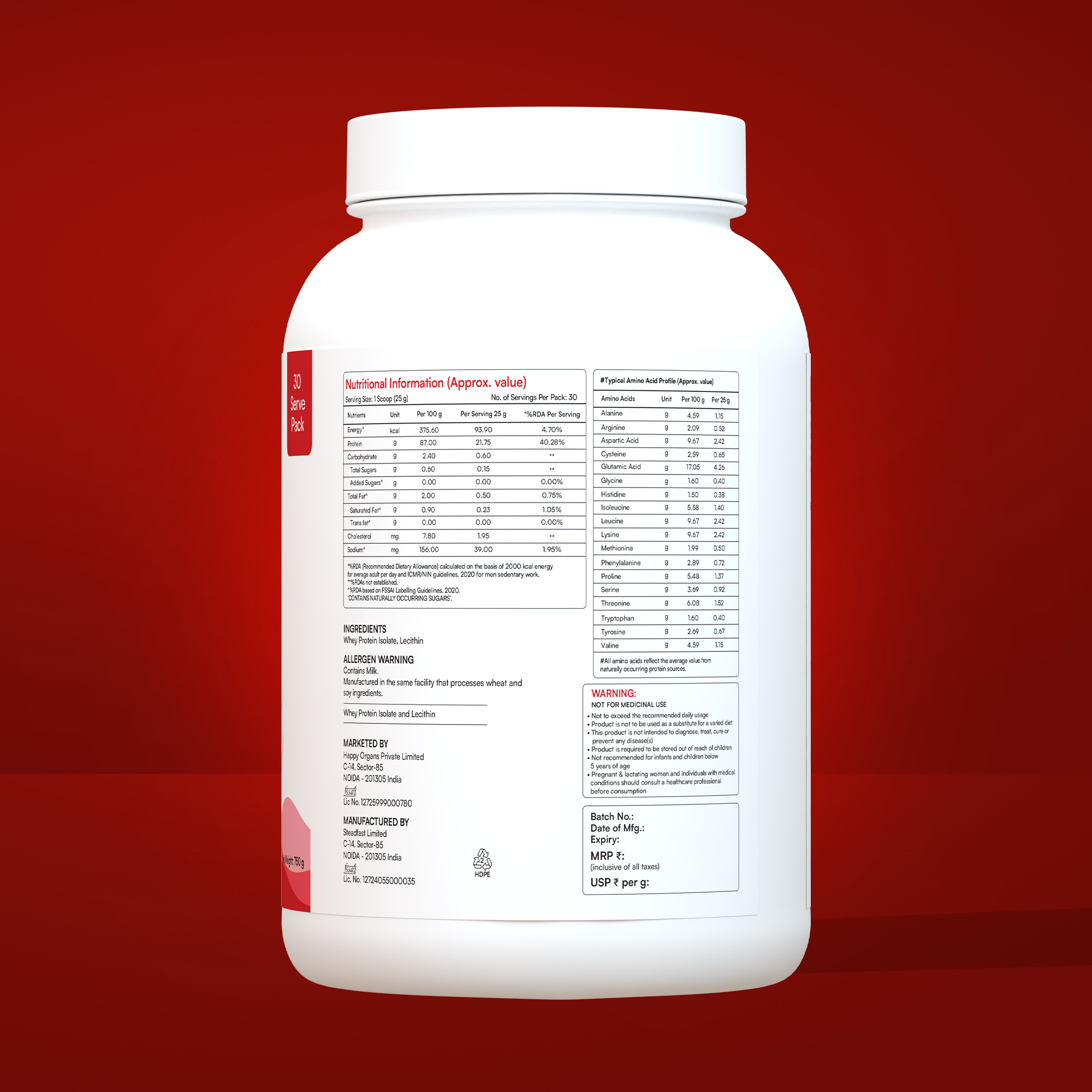 Whey Isolate 