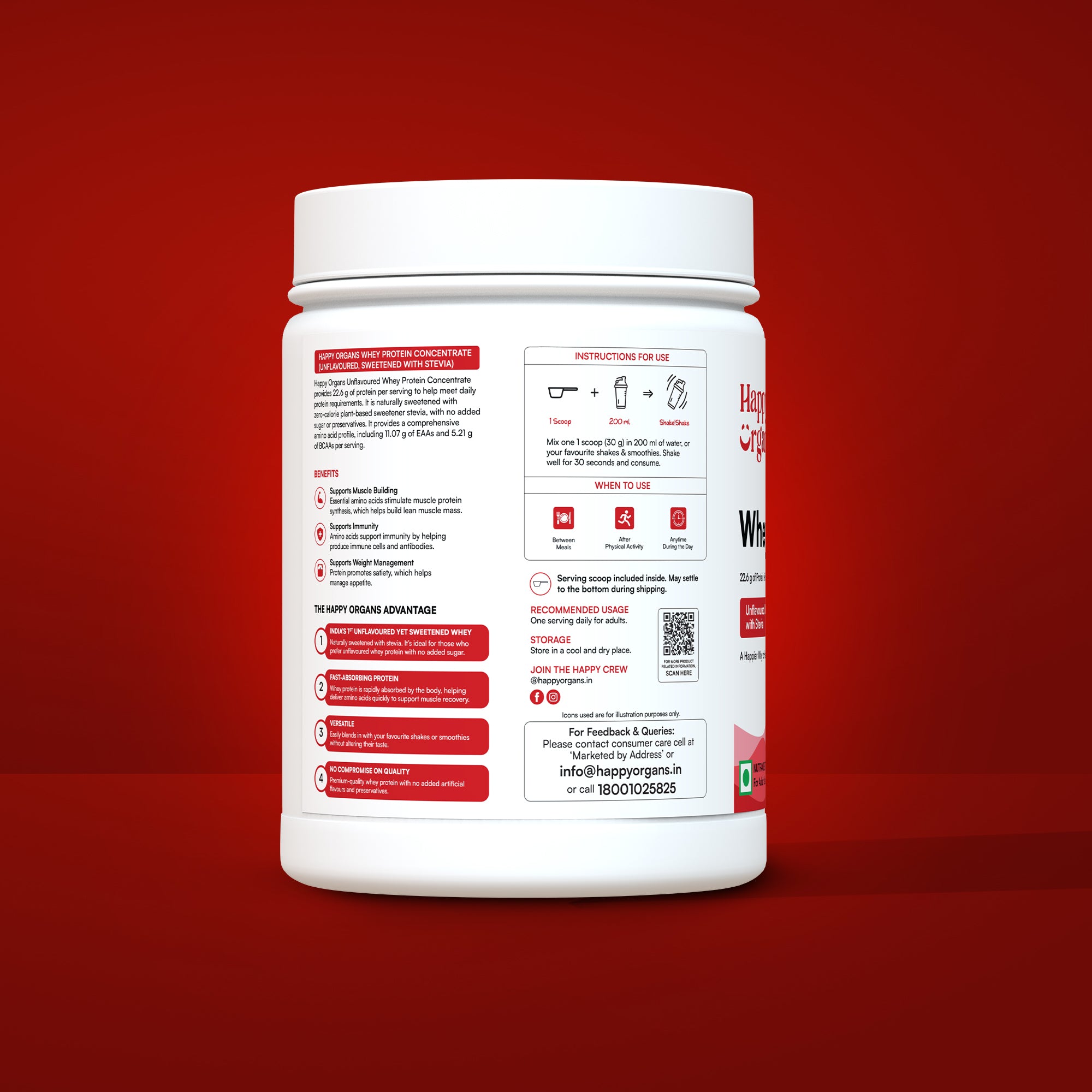 Whey Protein Stevia 