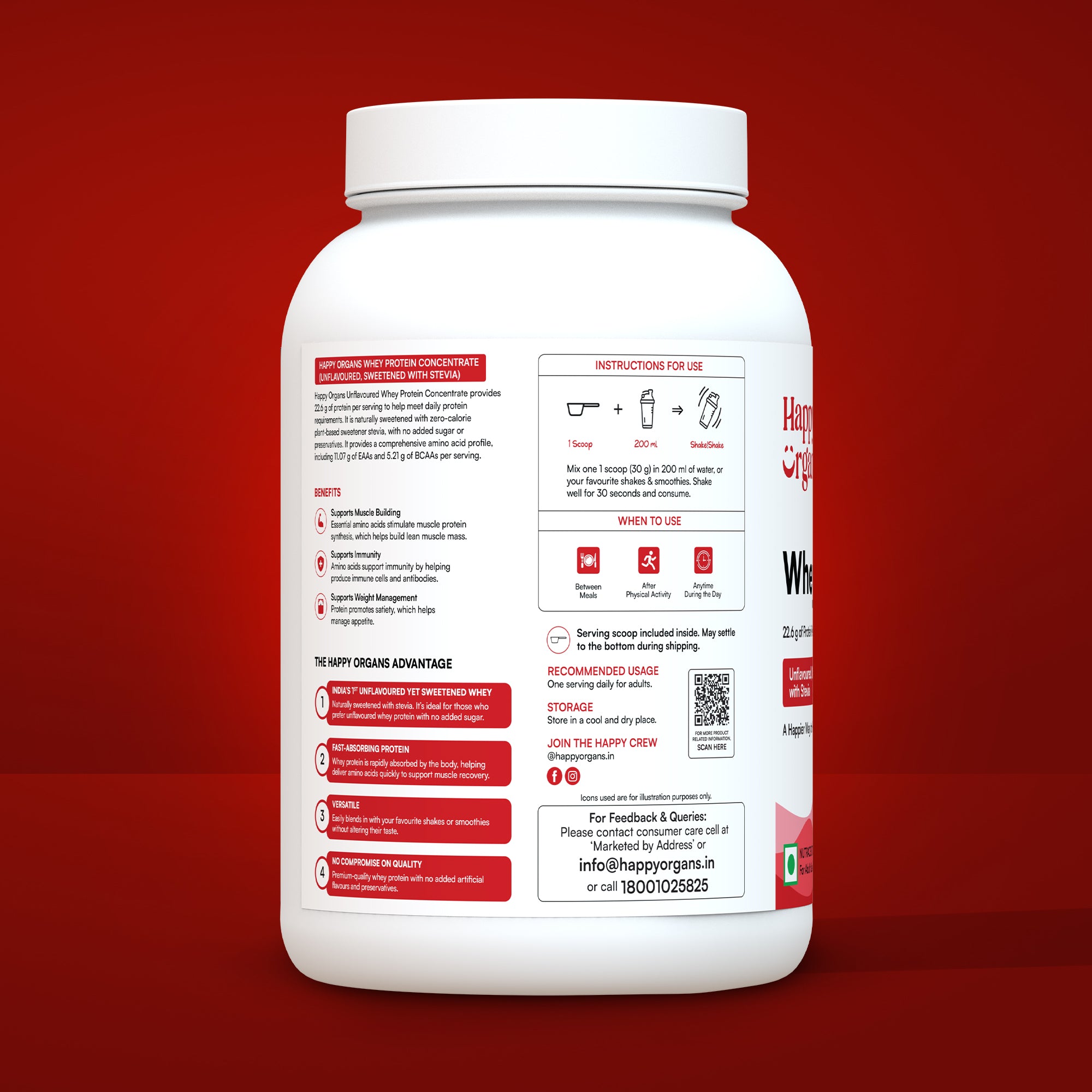 Whey Protein Stevia 